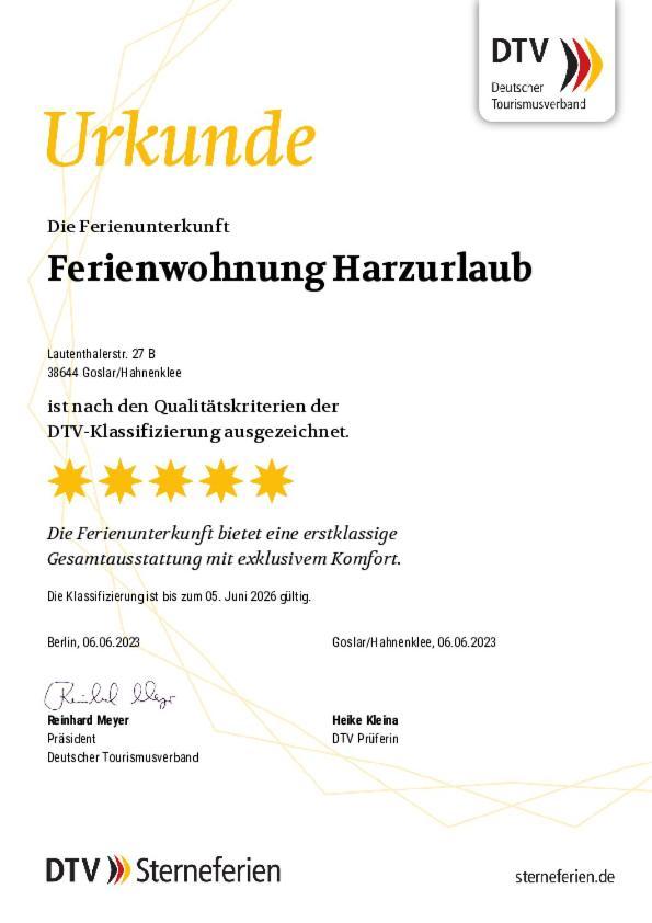 Ferienwohnung Harzurlaub جوسلار المظهر الخارجي الصورة
